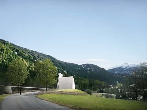 Erste Autobahnkirche Werk Von Herzog De Meuron Vor Baueingabe News