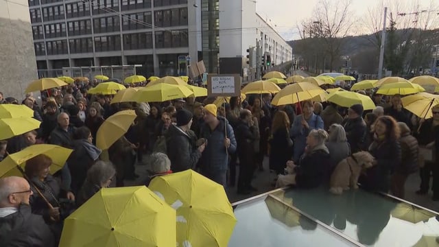 Orthodoxer Jude attackiert Mahnwache nach Bluttat in Zürich Opfer