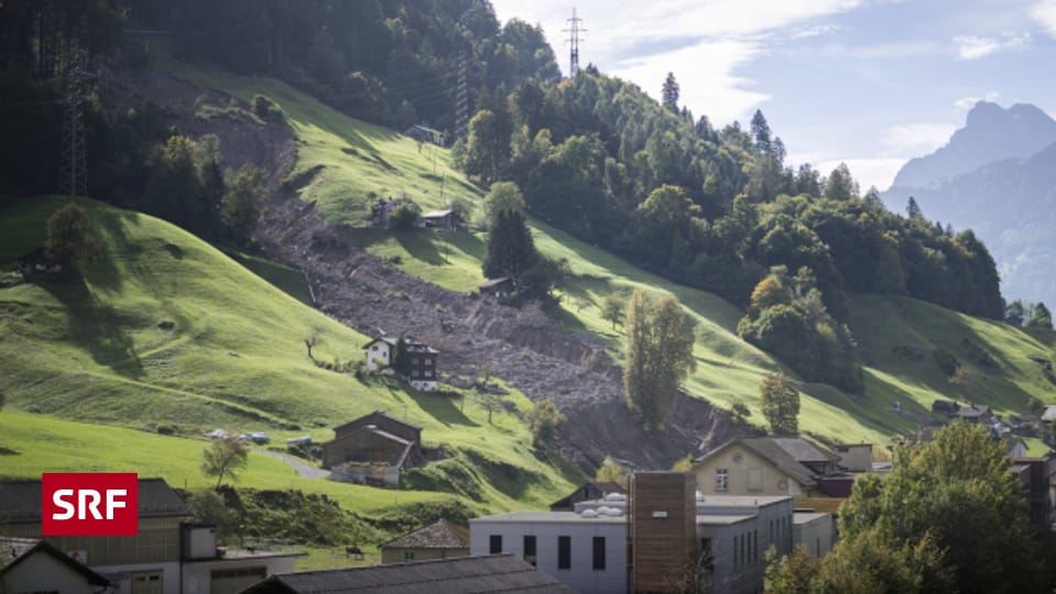 Was Passiert Im Erdrutschgebiet Von Schwanden Regionaljournal