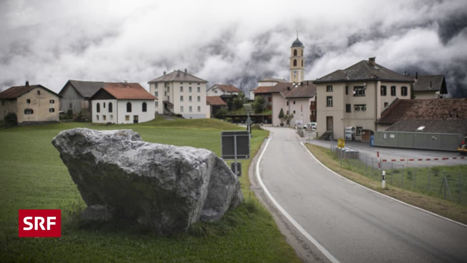 Brienz Risiko F R Felssturz Steigt Regionaljournal Graub Nden Srf