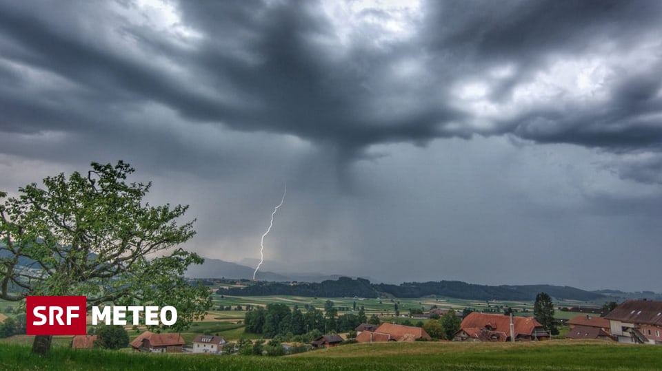 Weather Watch Der Juni Verabschiedet Sich Mit Regen Meteo Srf