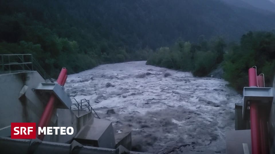 Regen in der Schweiz eindrücklichsten Bilder und Videos der