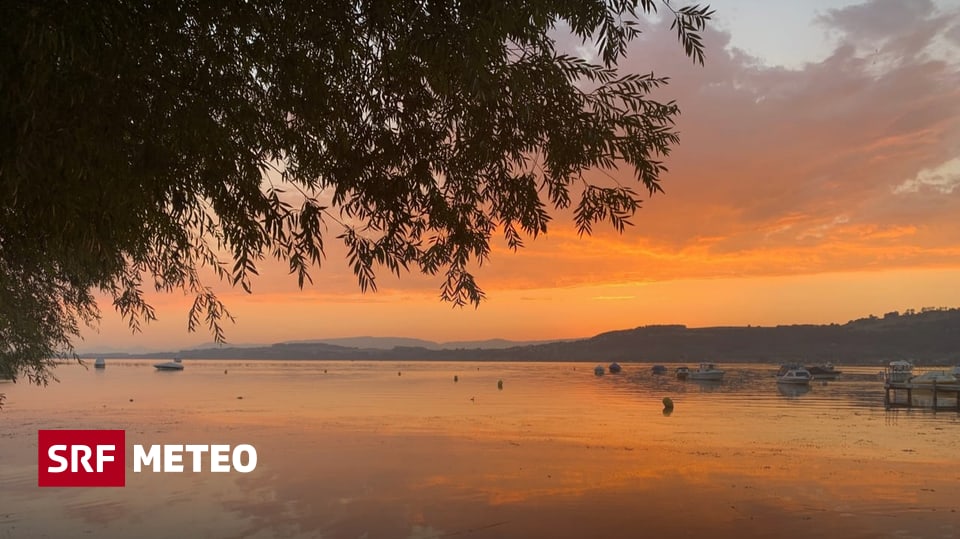 Spätsommer Tage werden rasant kürzer Meteo SRF