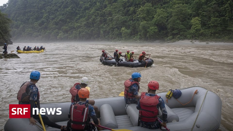 Monsunregen in Nepal führt zu Erdrutschen und Überschwemmungen News SRF