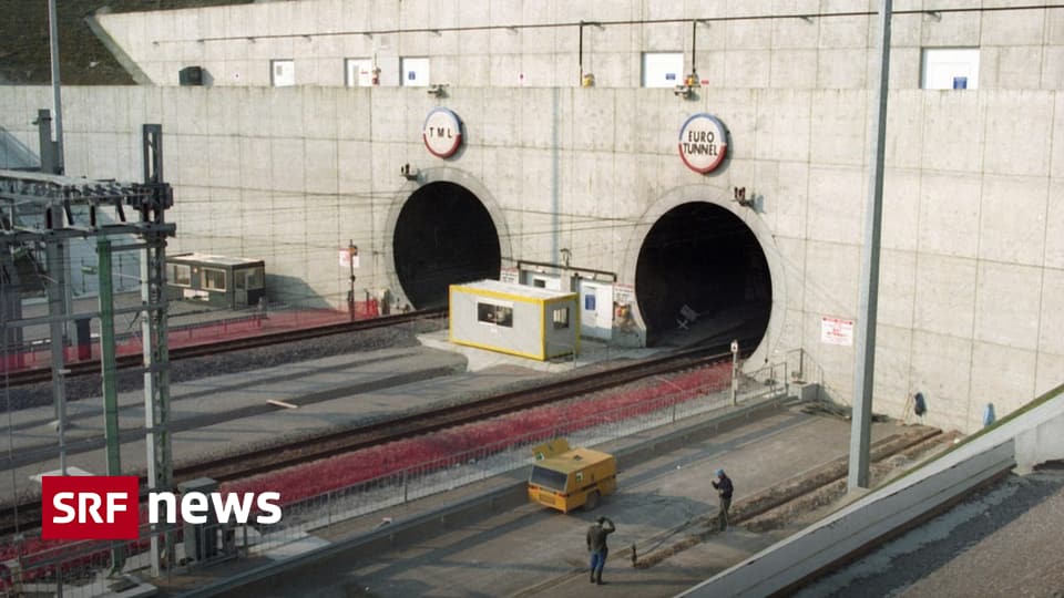 Tunnel Zwischen Frankreich Gb Zugpanne Im Eurotunnel Hunderte