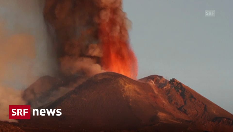 Panorama Vulkan Ätna speit wieder Feuer News SRF