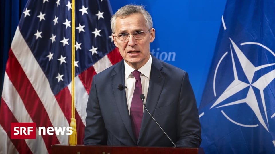 Krieg In Der Ukraine Stoltenberg Kritisiert Trumps Bemerkung Zur Nato