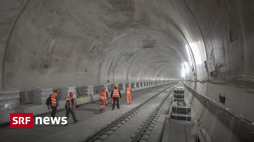 Vierspurausbau Aarau Olten Alle Profitieren Vom Neuen Eppenbergtunnel