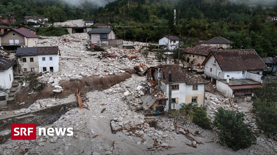 Erdrutsche In Bosnien Herzegowina Mehrere Tote Und Vermisste News Srf