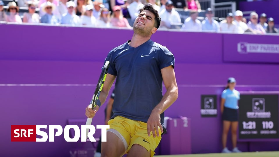 News Aus Dem Tennis Titelverteidiger Alcaraz Scheitert In Queen S An