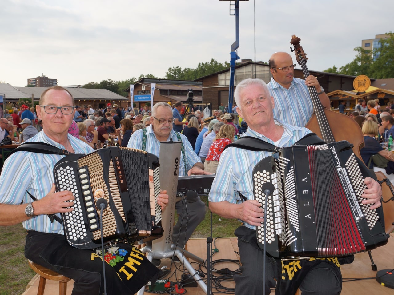 Volksmusik live! Mit «Zoogänam Boogä» am Schwingfest