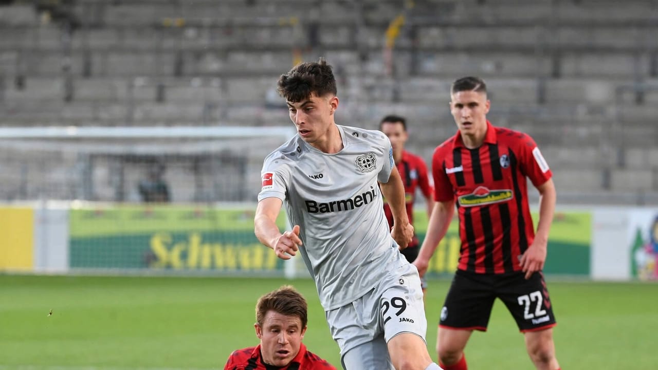 Freiburg Leverkusen 01 Havertz trifft wieder