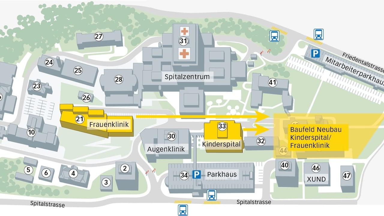 Neues Perinatalzentrum Luzern In Zukunft Tür An Tür Luzerner Kinderspital Und Frauenklinik 2953