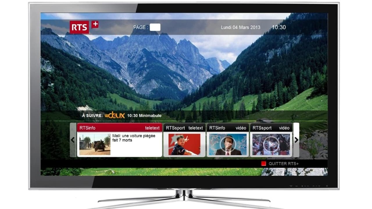 Digital - SRF+: Das Schweizer Fernsehen Startet Smart-TV - Radio SRF 3 ...