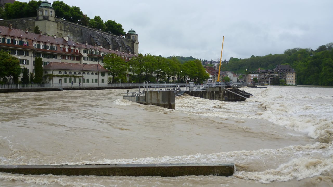 Bern Freiburg Wallis - Bern hat «das Hochwasser im Griff ...