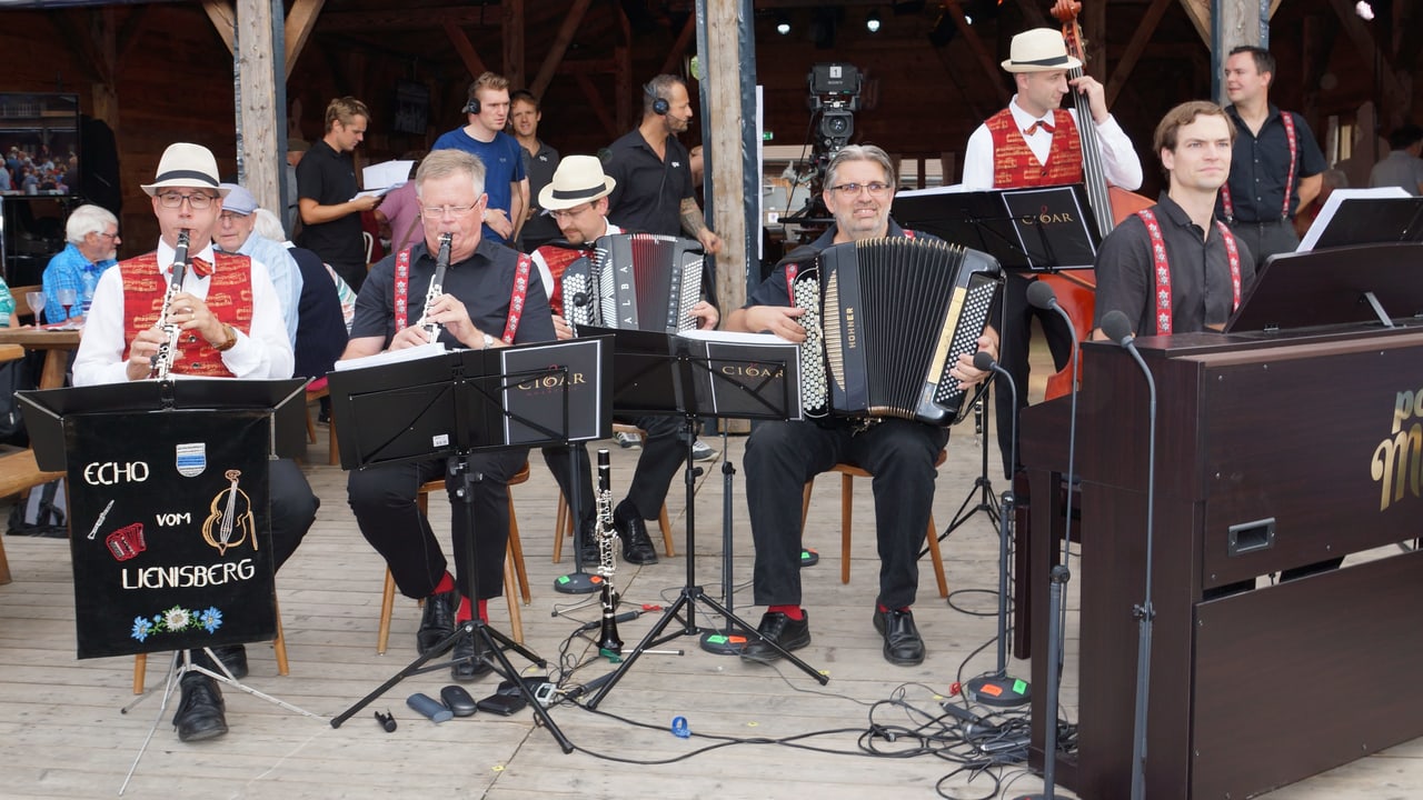 Volksmusik live! Mit «Zoogänam Boogä» am Schwingfest