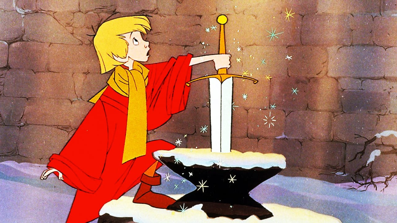 The sword in the stone. Меч в Камне мультфильм 1963. Мультик Король Артур меч в Камне. Артур и Мерлин мультфильм.