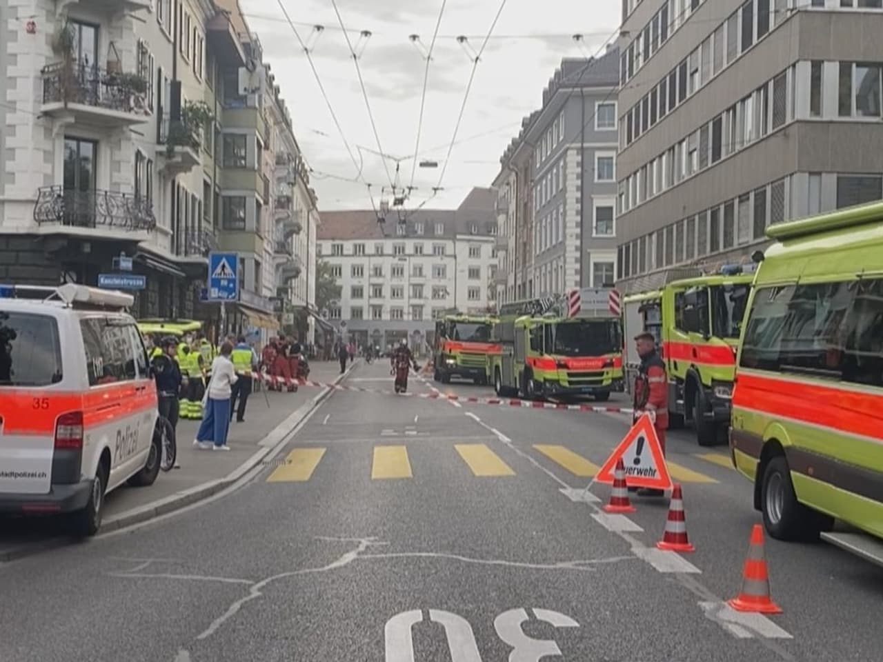 Warnung aufgehoben - Brand an Zürcher Langstrasse unter ...