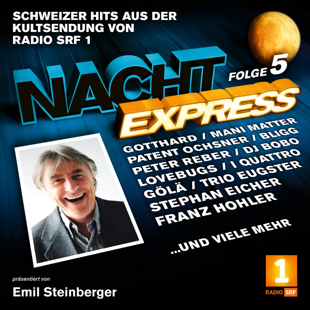 Radio SRF 1 CD Taufe «Nachtexpress» Folge 5 Radio SRF