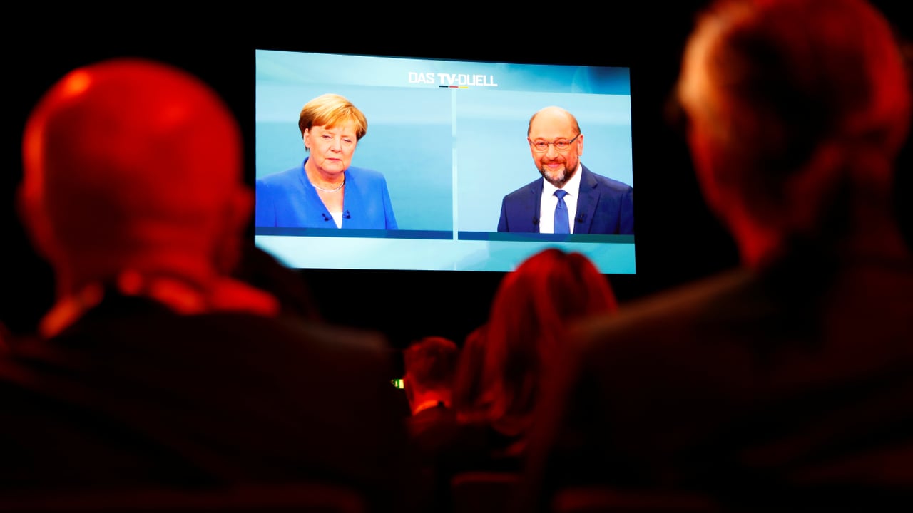 TVDuell in Deutschland Martin Schulz fehlte es an