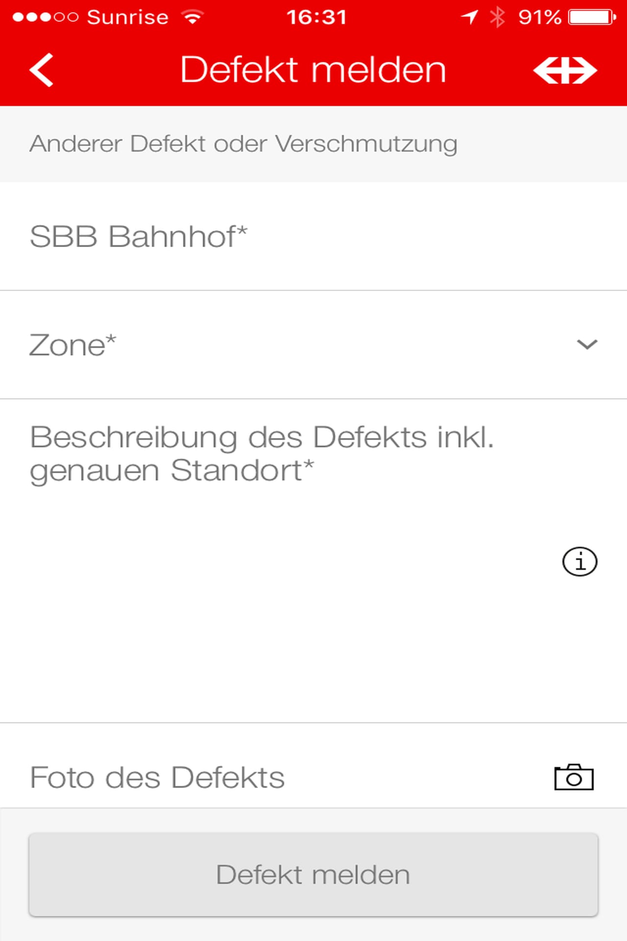 Mobile Kommunikation - Schmutz Und Schäden Per App Der SBB Melden ...