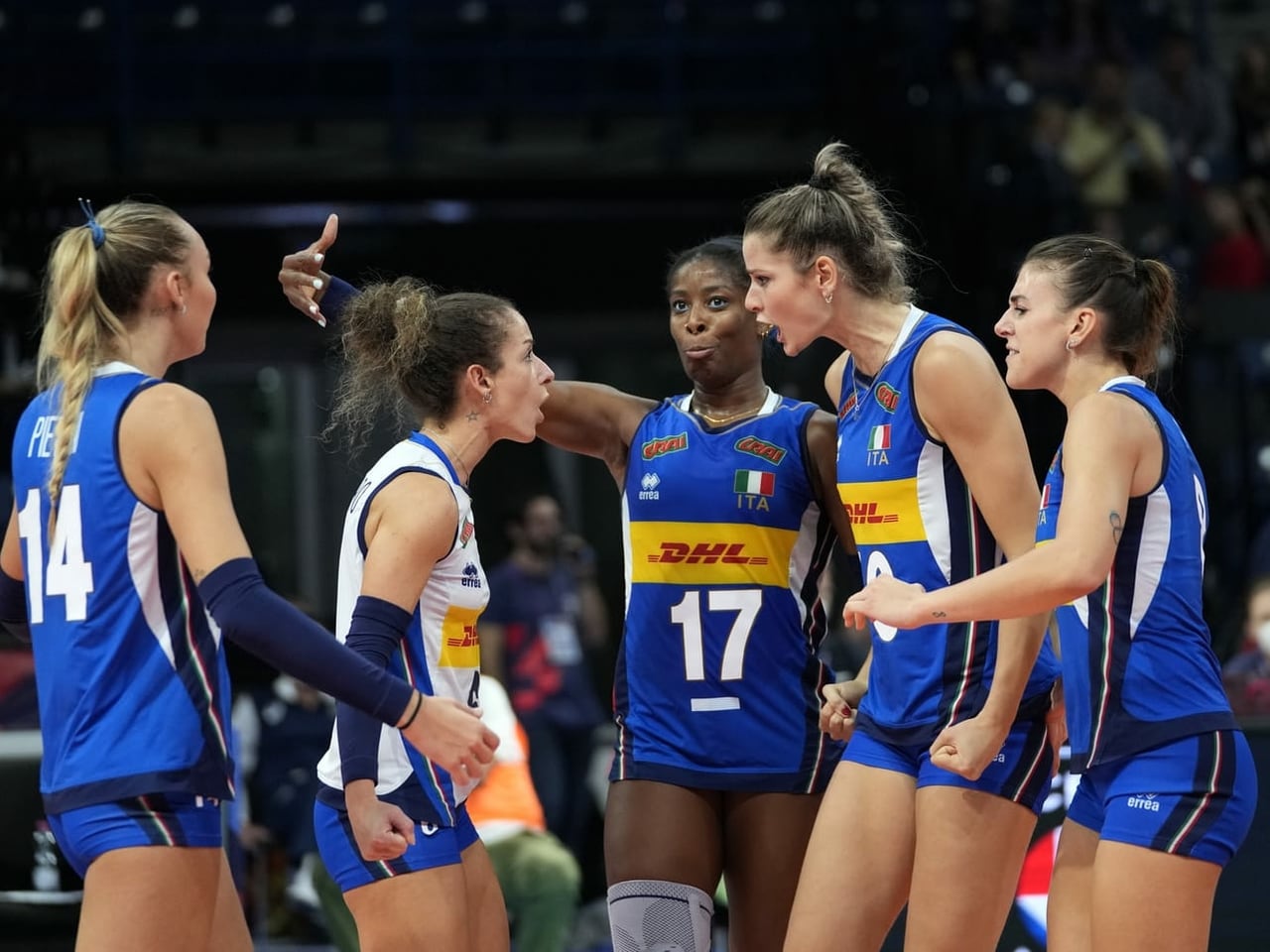 VolleyballEM der Frauen Serbien und Italien kämpfen um den Titel