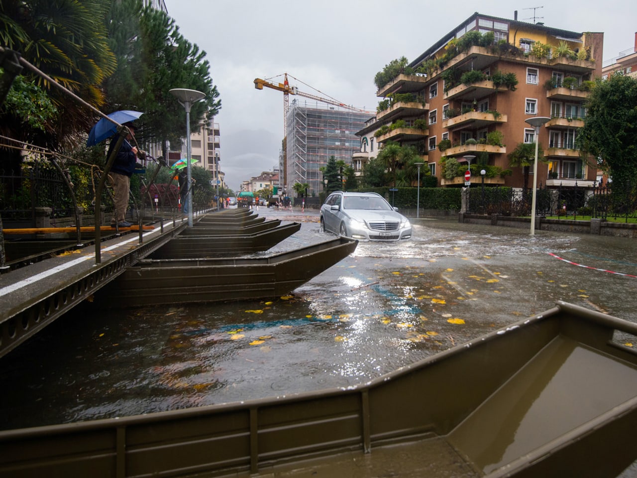 Schweiz Neue Regenfälle im Tessin erwartet dennoch herrscht