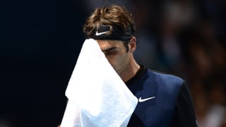 Federer nach seinem Sieg