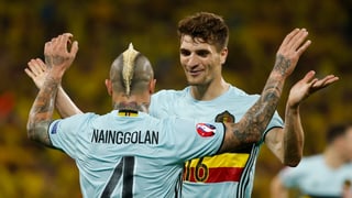 Radja Nainggolan und Thomas Meunier.