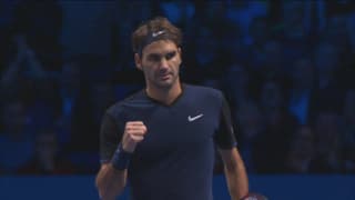Federer jubelt