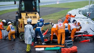 Formel 1 - Bianchis schwerer Unfall überschattet GP von Japan - Sport - SRF