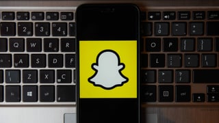 Snapchat-Symbolbild
