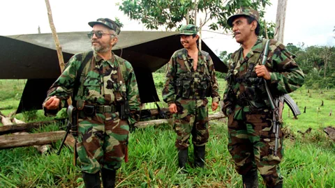 Farc-Kommandanten.