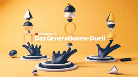 Das Logo der Sendung «Das Generationen-Duell»