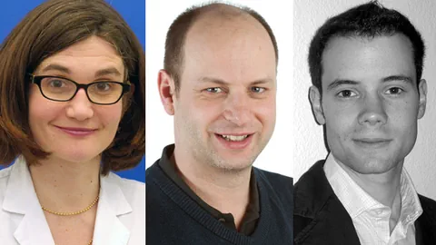 Dr. Susanne Bucher, PD Dr. Cornelia Leo und Dr. Christoph Tausch