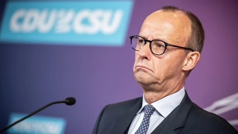 Friedrich Merz spricht vor den Medien in Berlin, 27. September 2022.