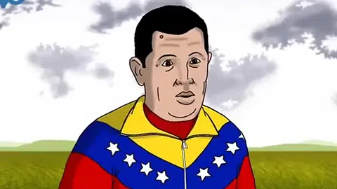 Chavez im Zeichentrickfilm