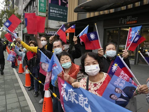 Ein Bild vom Regierungsgebäude in Taipei.