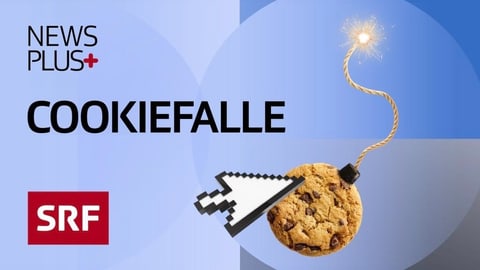 Bild von News Plus, beschrieben mit «Cookiefalle»