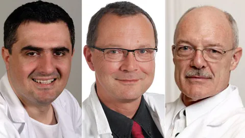 Dr. Florim Cuculi, Prof. Christoph Kaiser und Dr. Edwin H. Straumann