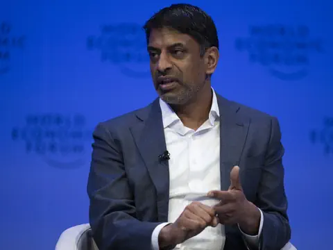 Der CEO von Novartis Vas Narasimhan.