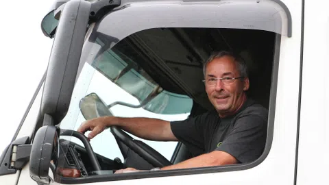 LKW-Chauffeur Ruedi Greuter