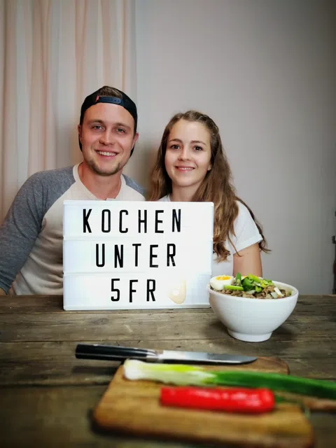 Das Kochteam Muriel und Joel