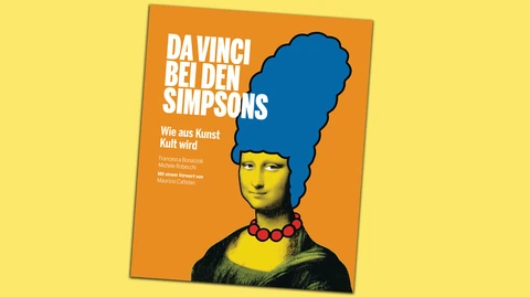 Buchcover Da Vinci bei den Simpsons