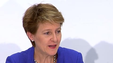 Justizministerin Simonetta Sommaruga