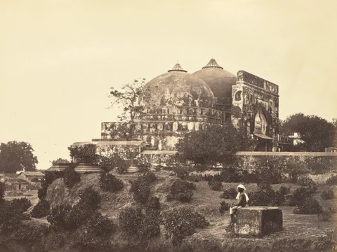 Foto der Babri-Moschee