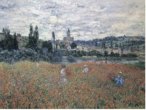 Mohnblumenfeld von Claude Monet