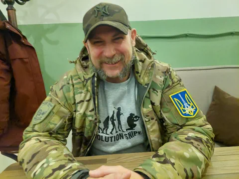 Franck, französischer Soldat in ukrainischen Diensten