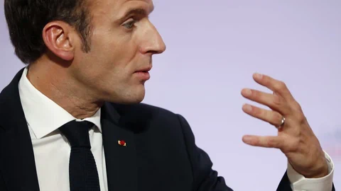 Präsident Emmanuel Macron