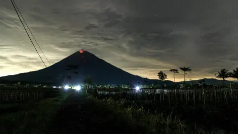 Mount Semeru.